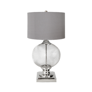 Greyson Grey Metal Table Lamp