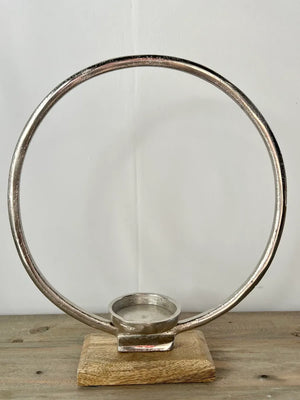 Hoop Candle Holder - 2 Sizes