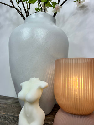 Pearl White Vase - 2 Sizes