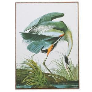 Large Tropical Crane Print