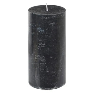Black Scented Pillar Candle - 3 Sizes