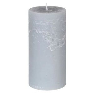 Grey Scented Pillar Candle - 3 Sizes