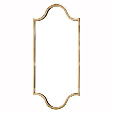 Gold Curve Mirror