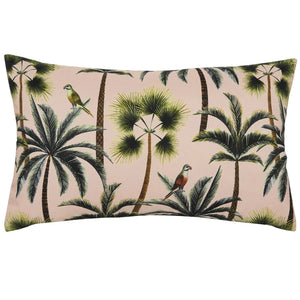 Blush Palm Outdoor Cushion