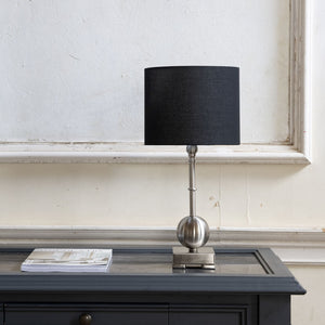Clayton Silver Table Lamp