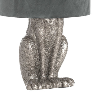 Silver Hare Lamp