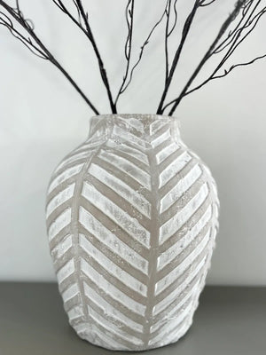 Penrose Tall Stone Vase