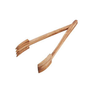 Olive Wood Serving Tongs
