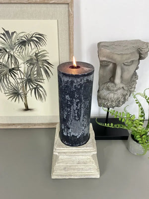 Wooden Candle Plinth
