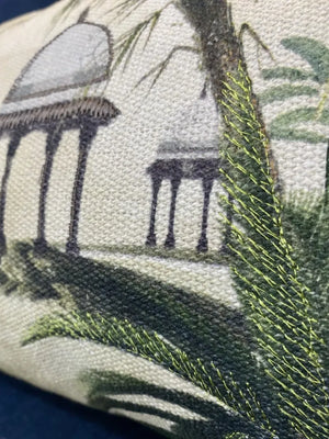 Jungle Pergoda Cushion